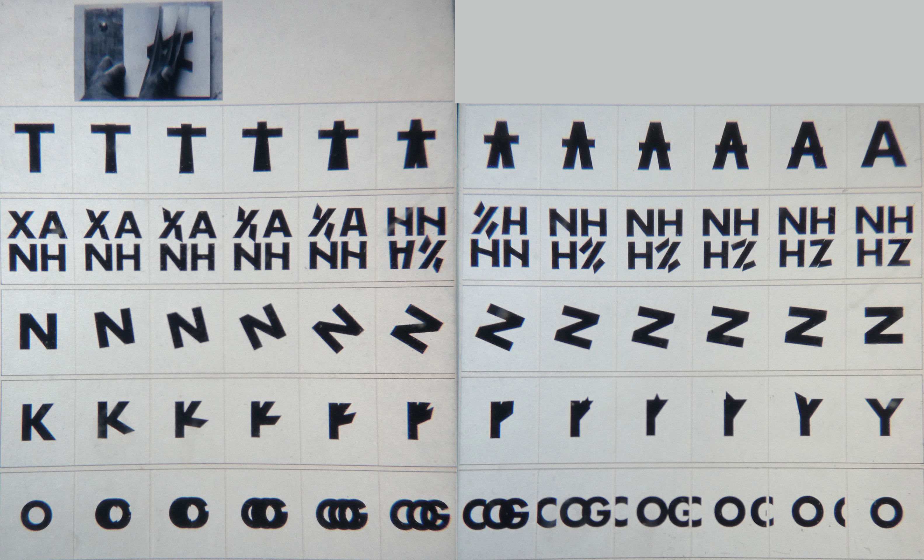 Buchdruck Flipbooks von Johannes Asmus