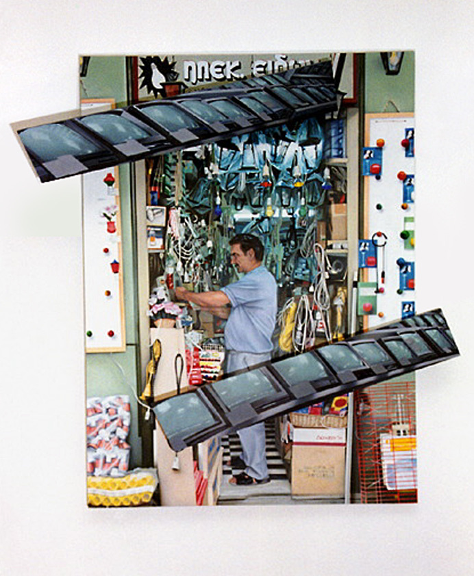 Elektriker in Athen von Johannes Asmus