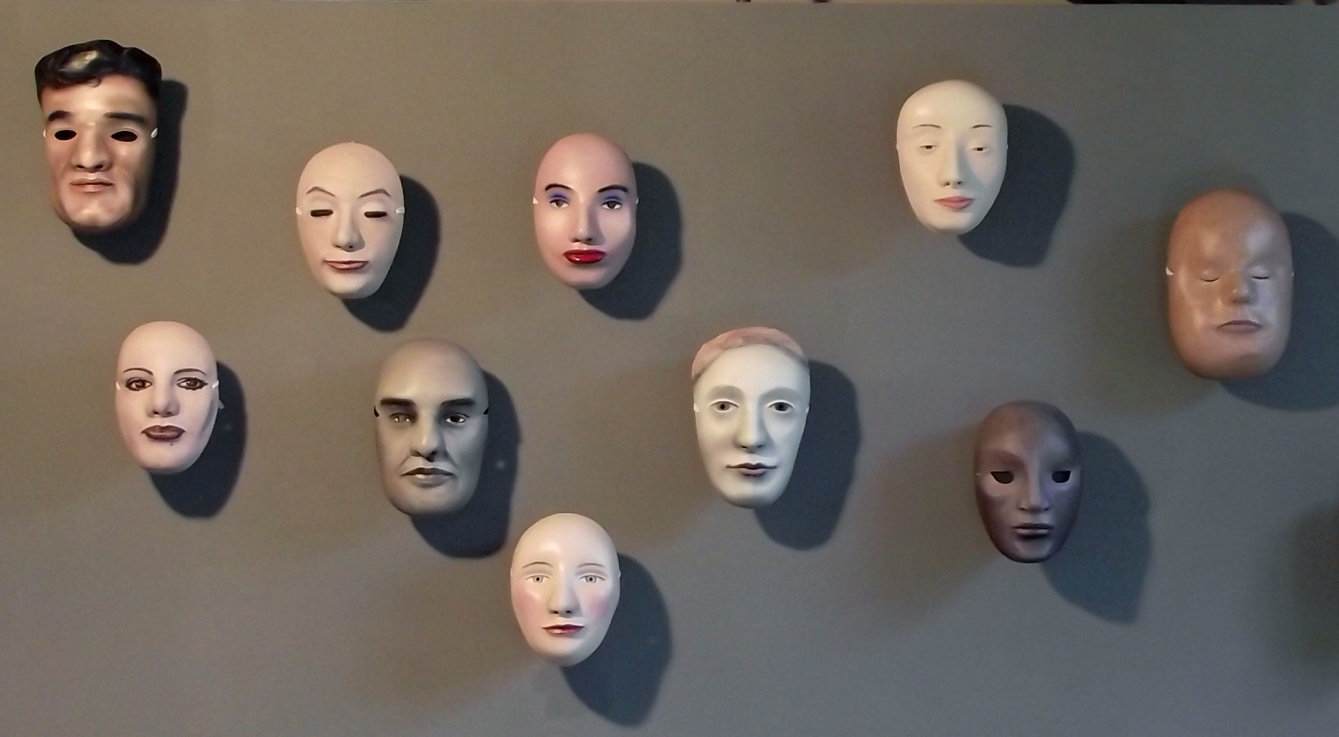 Masken 1 von Johannes Asmus