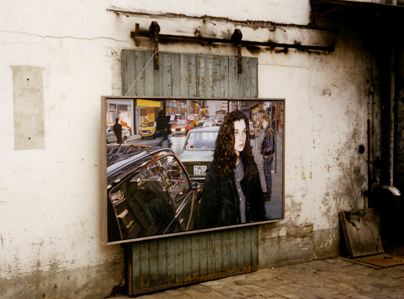 Schulterblatt mit Arzu auf dem Hof von Johannes Asmus