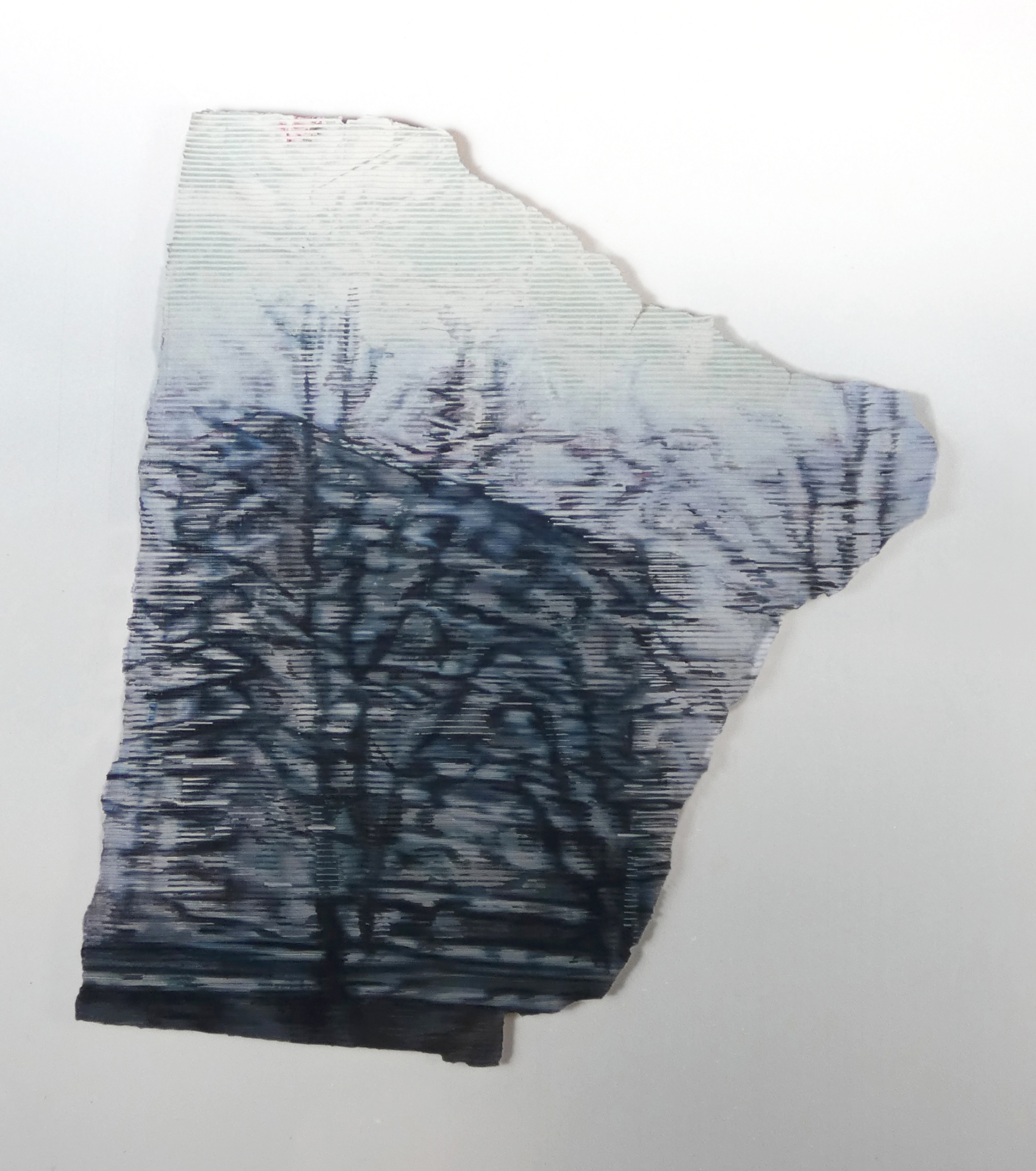 Plakatschwarte Wohnblock von Johannes Asmus