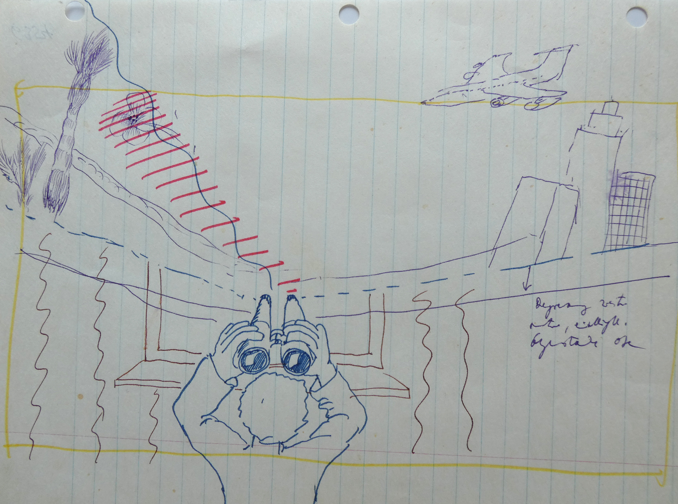 Skizze zum Perspektivwechsel von Johannes Asmus