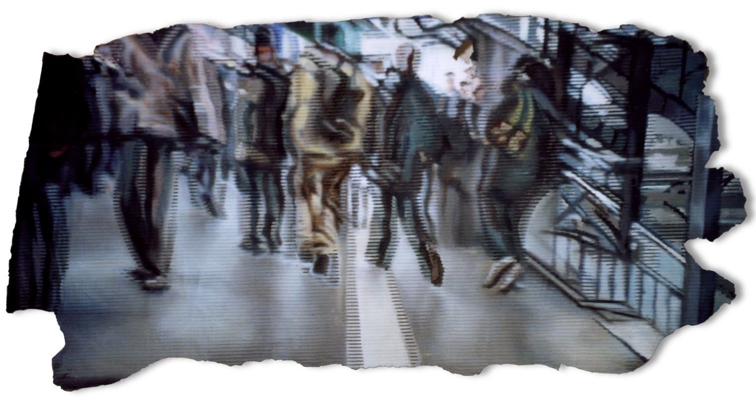 Plakatschwarte Im Hauptbahnhof von Johannes Asmus