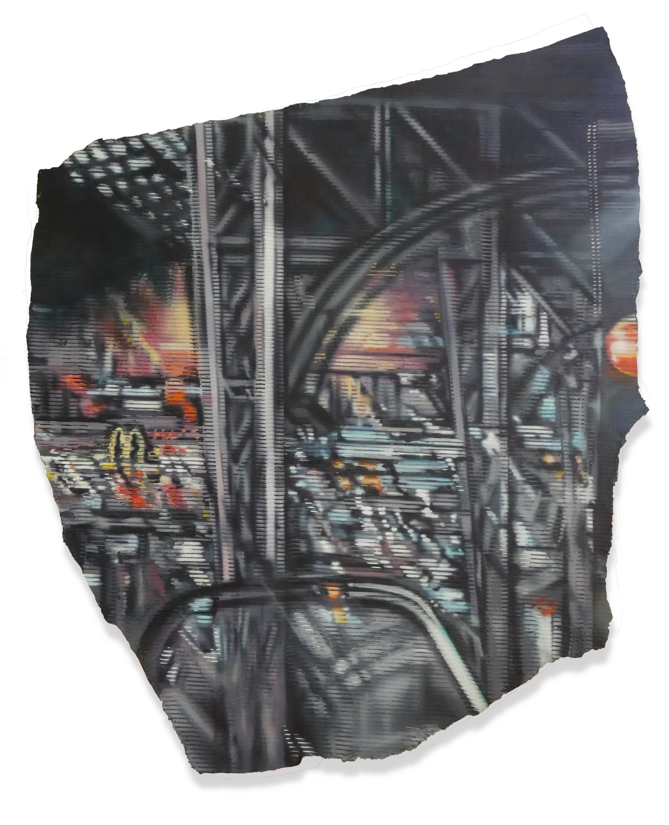 Plakatschwarte Hauptbahnhof von Johannes Asmus