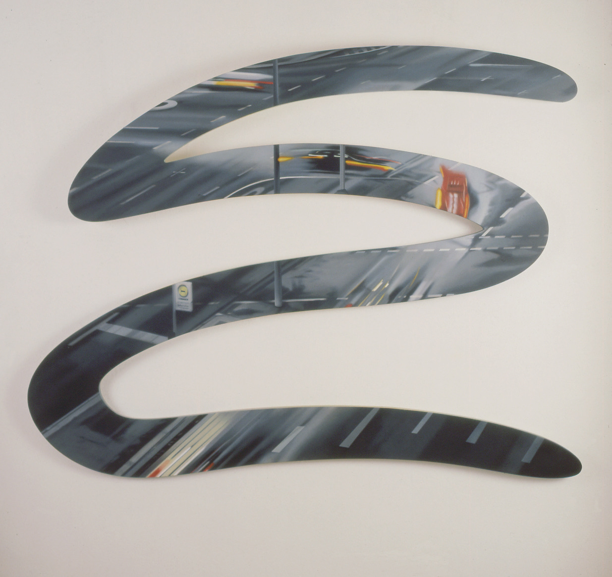 Shaped Canvas Grindel von Johannes Asmus