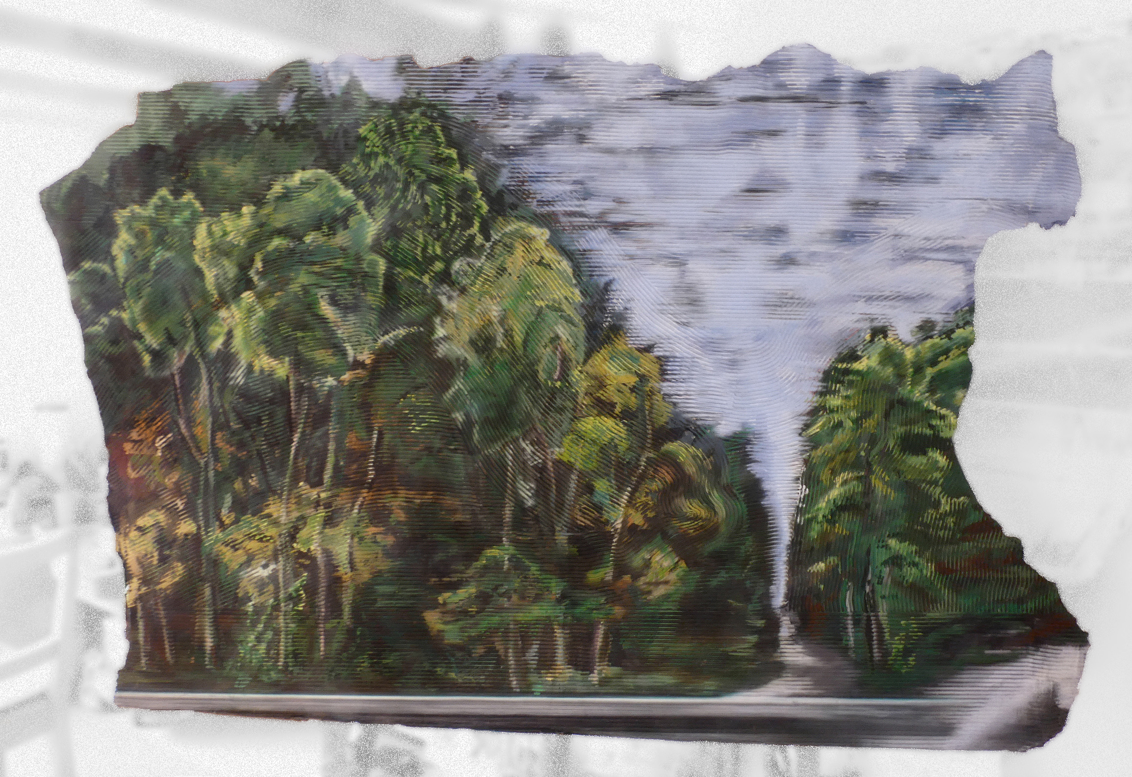 Plakatschwarte Lichtung von Johannes Asmus